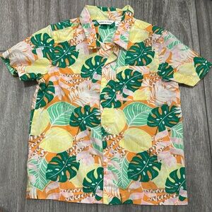 Vibrant Summer Janie and Jack Button Up Shirt 2T